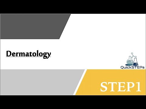 USMLE Step 1 Dermatology Questions [Part 1] | USMLE Step 1 Questions