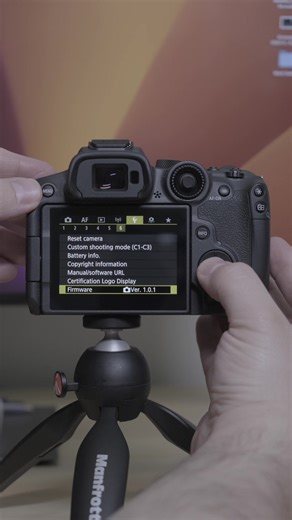 Updating firmware on @canonusa cameras is easy! Follow along with Reza as he breaks down firmware updates. #canon #canoneos #canoneosr #canonusa #canonphotography #canonvideo #canonshooters #shotwithcanon #firmwareupdate #photographygear