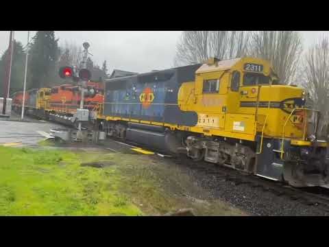 Freight Train 🚂 crossing Cory