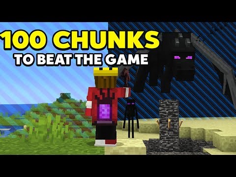 Can You Beat Minecraft in 100 Chunks?