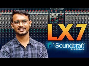 Soundcraft LX7 Analog mixing console settings with Sound review ||sound&tech