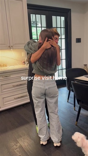 surprise visit home #surprise #nj #college #family @audriana @Teresa Giudice