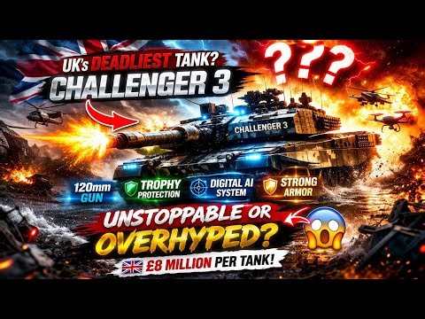 UK Challenger 3 Tank – Britain’s Deadliest War Machine or Just Overhyped?