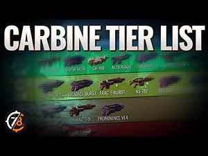 The Carbine Tier List; A Complete Overview of all Carbines | Planetside 2