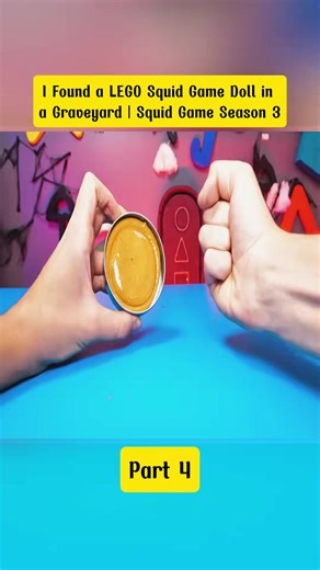 I Found a LEGO Squid Game Doll in a Graveyard | Squid Game Season 3#legostopmotion #legocustom #legobuilds #part4