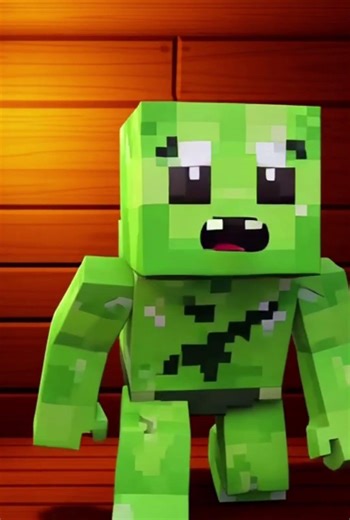 The creeper//Sad feelings//#minecraft #minecraftshorts #creepercraft