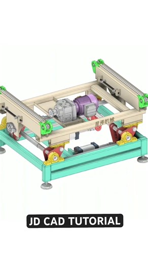 Cylinder Lifting transplanter #Solidworks #design #machine #machine #shortsfeed #shorts #viral