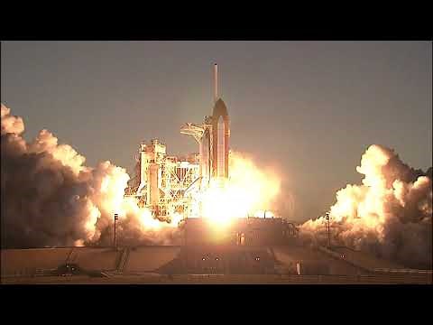 Space Shuttle Discovery launches on mission STS-119