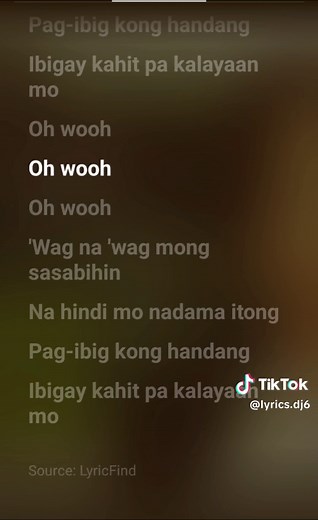 huwag na huwag mong sasabihin #lyricsedit #musicwithlyrics #foryou #foryoupage #fypシ゚viral #fypシ #typ #fyppppppppppppppppppppppp #mosically #musica