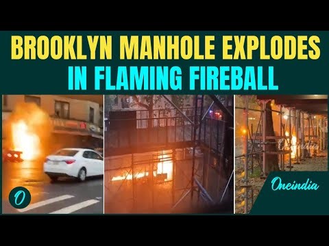 VIDEO: Fireball Erupts From Brooklyn Manhole | Pedestrians FLEE In Panic And Chaos