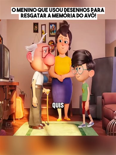 Desenhos que Ressurgem Memórias: O Menino e a Vó