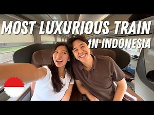Our LUXURY Train Ride from JAKARTA to YOGYAKARTA 🇮🇩🚊 (Indonesia has this?!)