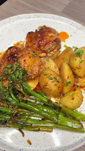 Crispy One-Pan Chicken Thighs with Potatoes Recipe