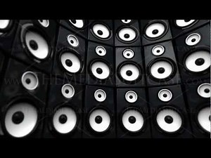 Speaker Wall Background - HD Royalty Free Video