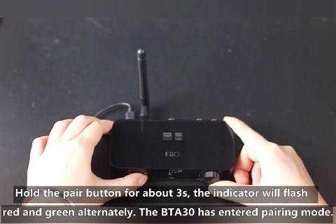 FiiO BTA30 Receiver Transmitter Bluetooth 5.0 Portable Wireless Long Range for PC/TV/Speaker/Laptop/Home Audio