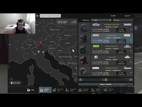 jogando ao vivo com vcs euro truck simulator e outros jogos