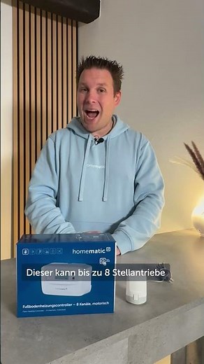 Homematic IP | The interaction between underfloor heating controller and motorized actuators