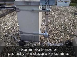 Jak uchytit anténní stožár ke komínu