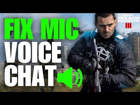 How To Fix Warzone 3 Game Chat or Mic Not Working (PC)