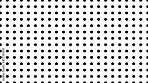 Abstract black and white pattern, animation