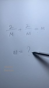6.5K views · 68 reactions | Equation with fractions | Mathematics Genius | Facebook