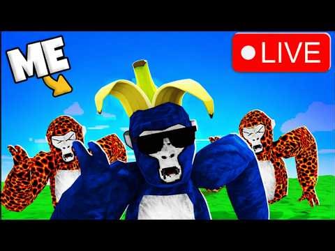 GORILLA TAG LIVE – Playing With Viewers Until I Get The AA Badge 🔴