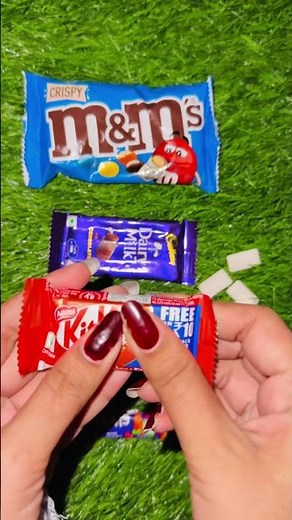 Satisfying ASMR 5Star Rainbow Candy & Dairy Milk Chocolate Kitkat JOLLY Unboxing with Skittles M&M