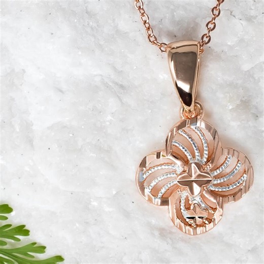 Fleur De Lis Necklace, Rose Gold Lily Pendant, French Symbol Jewelry, Elegant Heraldic Charm, Dainty Gift for Her - Etsy