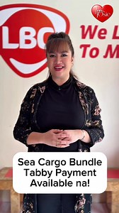 LBC Sea Cargo Bundle is here starting at AED 229! May TABBY payment pa! mas magaan, mas madali, kaya mag LBC na! #LBC #seacargodeals #balikbayanbox #PadalatoPinas #1largeboxand1juniorbox | Love, Josie