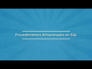 24 Procedimientos Almacenados en SQL