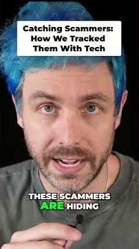 Catching Scammers: How We Tracked Them With Tech #shorts