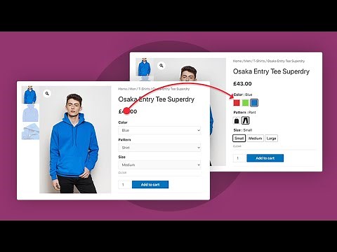 How To Setup WooCommerce Variation Swatches To Convert Variations To Color, Image & Button Swatches