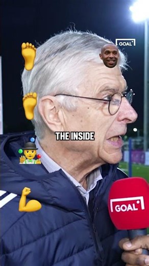 ARSENE WENGER built his PERFECT PLAYER 🤣 #shorts