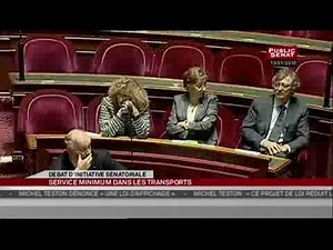 Débat sur le service minimum dans les transports en commun - Séance (15/01/2010)