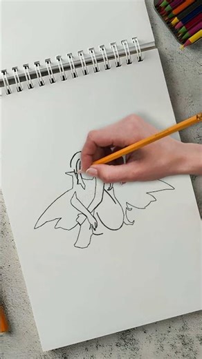 How to Draw a Cute Pokémon! 🎨 #shorts #howtodraw #kidart #easydrawing