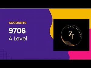 A LEVEL ACCOUNTS May/June 2021 P22 (PART 1)