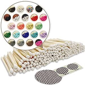 2" Choose Your Colors Safety Matches | Set of 200+ Bulk Artisan Matchsticks with Striker Stickers by Thankful Greetings | Select 2 Colors - 100+ of Each | Custom for Your Home Decor, Gifts, & Events