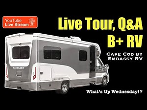 Ekko Killer? STUNNING, ALL-NEW Cape Cod B+ RV by Embassy RV on What’s Up Wednesday!? Travel Show
