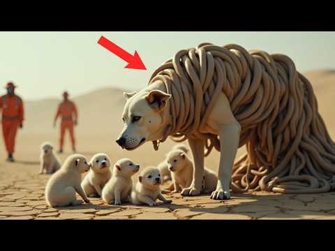 MIRACLE RESCUE: Dog and Puppies Saved from an Infestation of MILLIONS of Parasitic Snakes!