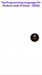 28 reactions |  Top Programming Languages to Learn in 2026 (For...