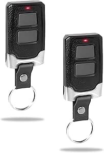 2 for Chamberlain LiftMaster Craftsman Garage Door Opener Remote 893LM 893Max 891LM 971LM 973LM Universal