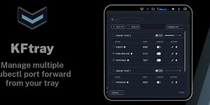KFtray: Manage Multiple kubectl Port Forwards with Ease from Your Menu Bar 🚀