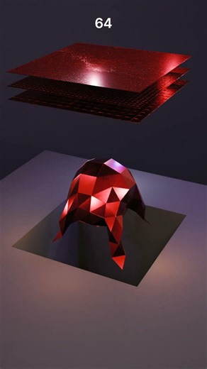 1 Million Cloth Simulation | Fabric vs Food