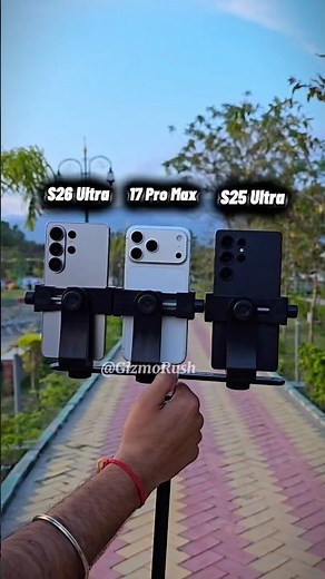 Samsung S26 Ultra Vs iPhone 17 Pro Max Vs S25 Ultra Camera Stability Test