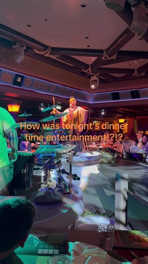 Disney Cruise Line Dinner Entertainment Experience