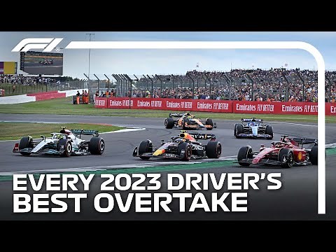 Every 2023 F1 Driver's Best Overtake