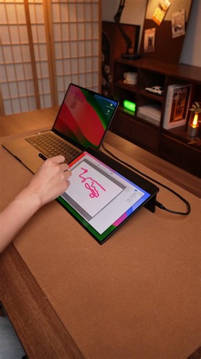 13.3 Inch OLED EHOMEWEI O5M Unboxing | Touch Drawing, Works with Mac & Samsung Phone