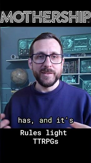 Rules Light TTRPGs Like Mothership