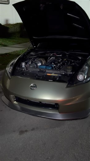 Nissan 370Z with a 2JZ engine swap #nissan370z #engineswap #2jz