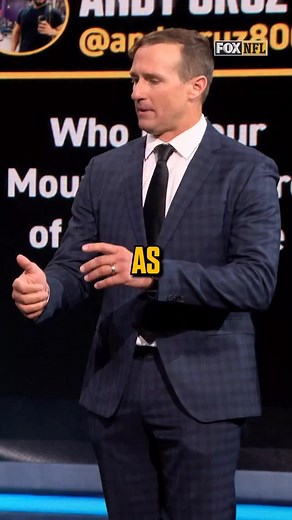 19K views · 14K reactions | @drewbrees gives his All-Time QB Mount Rushmore  | NFL on FOX | Facebook